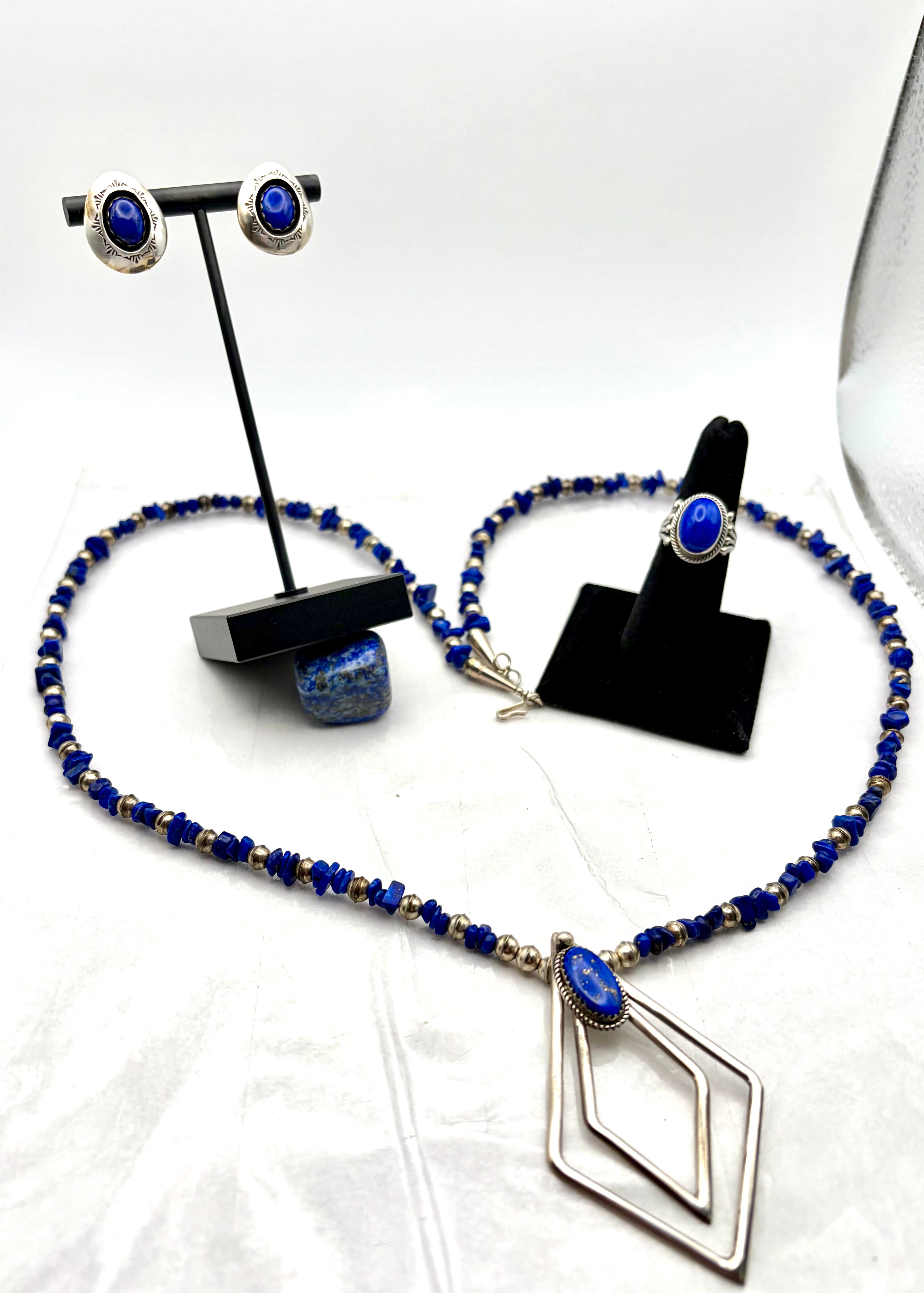 LOVELY LAPIS LAZULI COLLECTION SET