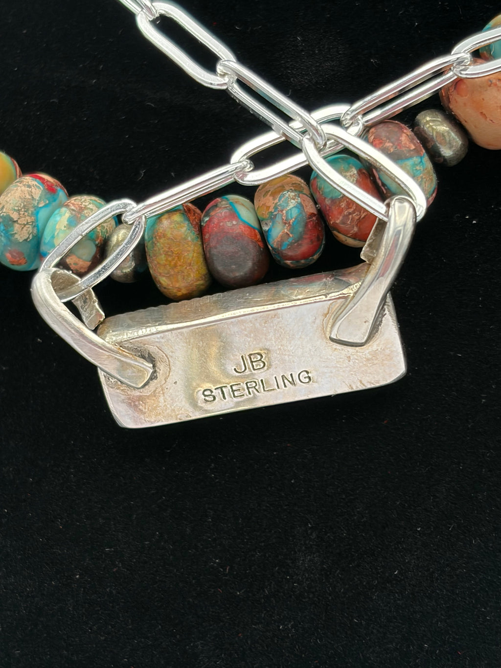 ROSARITA BAR PAPERCLIP NECKLACE
