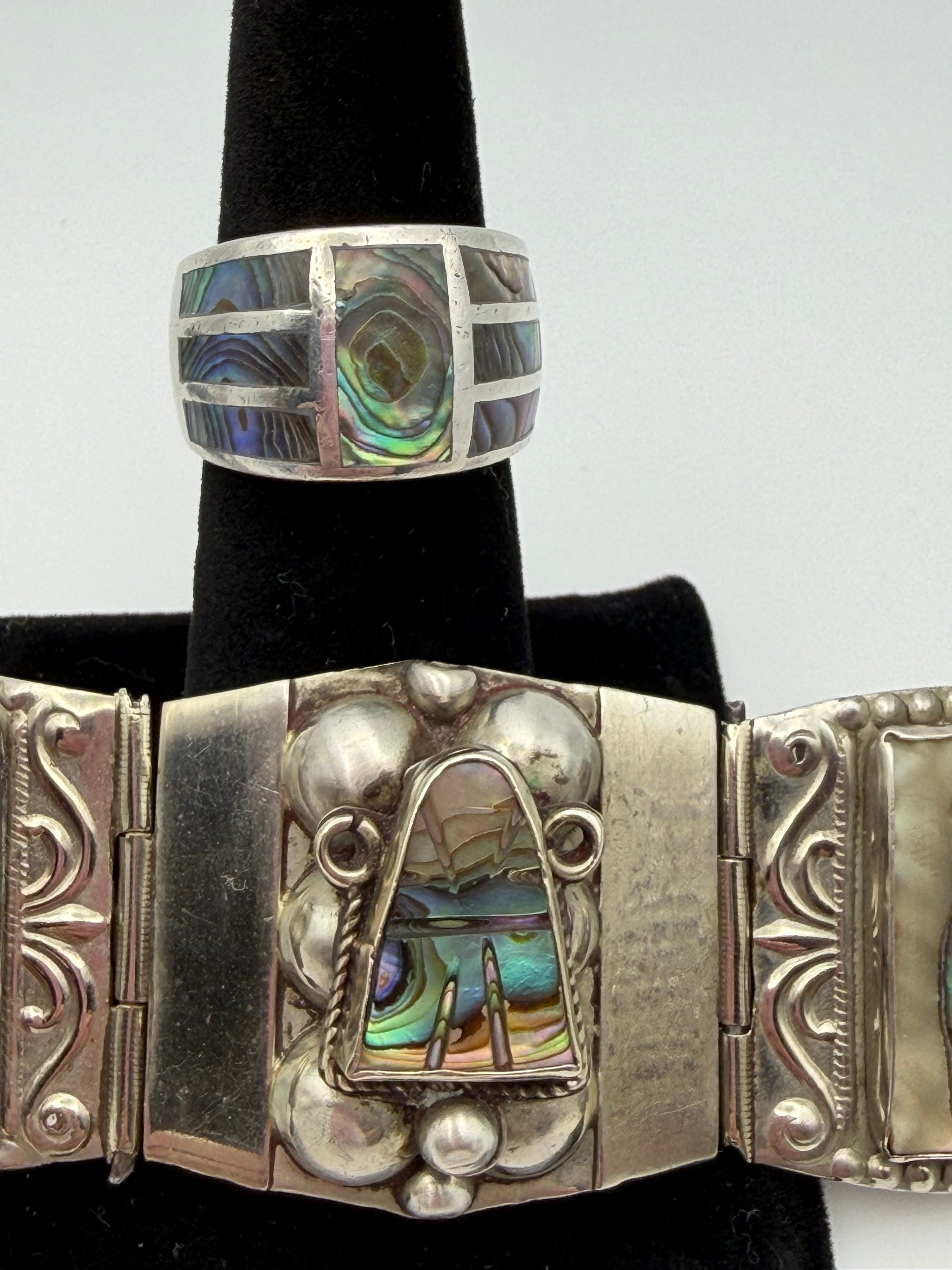 TAXCO ABALONE SHELL COLLECTION SET