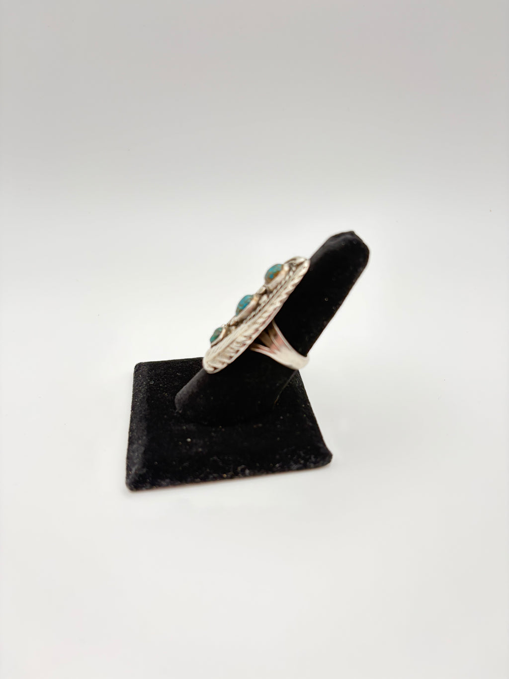 VTG TRIPLE TURQUOISE RING