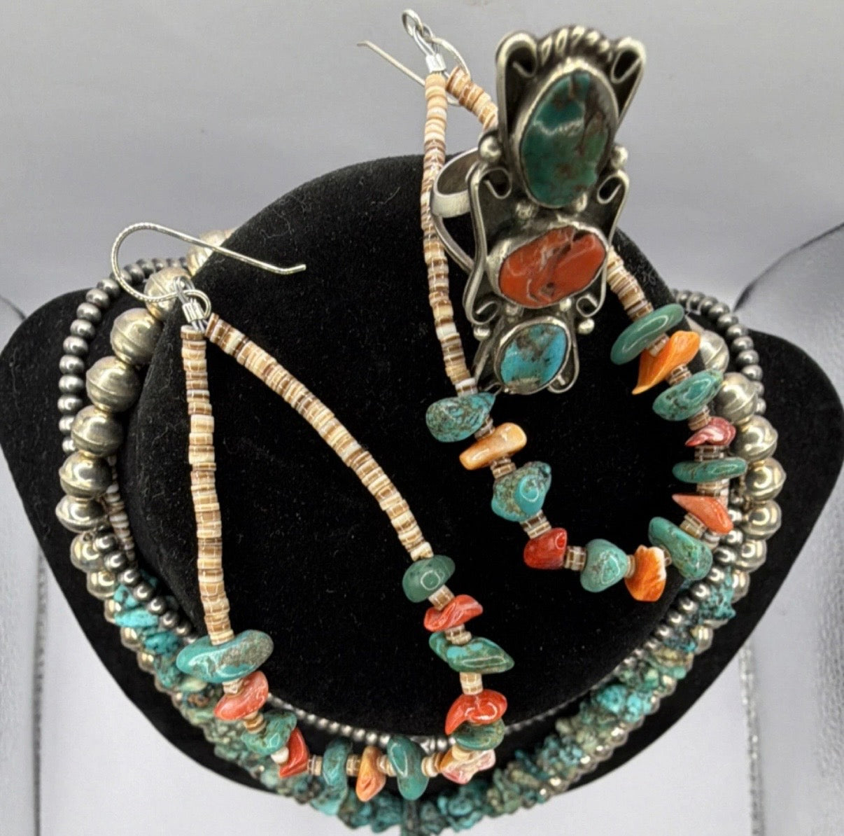 MULTI-STONE JACLA EARRINGS